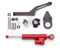 YPLVWSOYQ Stabilizzatore Staffa Compatibile con Ninja 600 per ZX-6R 2009-2024 Staffa Ammortizzatore Sterzo Ammortizzatore Sterzo Moto Ammortizzatore Sterzo Moto(C)