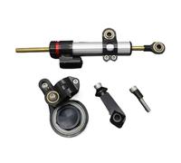 YPLVWSOYQ Stabilizzatore Staffa Compatibile con per Ninja per ZX6R 2005-2006 Il Kit Completo di Staffa di Montaggio dello Sterzo Stabilizzatore per Motociclette(C)