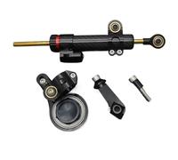 YPLVWSOYQ Stabilizzatore Staffa Compatibile con per Ninja per ZX6R 2005-2006 Il Kit Completo di Staffa di Montaggio dello Sterzo Stabilizzatore per Motociclette(B)