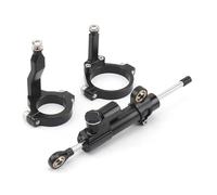 YPLVWSOYQ Stabilizzatore Staffa Compatibile con per ZX-4RR 2023 Ammortizzatore di Sterzo per Moto Ammortizzatore di Sterzo per Moto Ammortizzatore per Moto Stabilizzatore(Black,B)