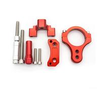 YPLVWSOYQ Stabilizzatore Staffa Compatibile con Yamaha per MT25 per MT03 V1 2015-2018 Ammortizzatore di Sterzo per Moto Ammortizzatore di Sterzo per Moto Ammortizzatore per Moto Stabilizzatore(Red,A)