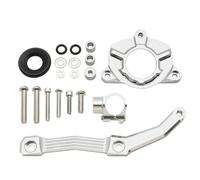 YPLVWSOYQ Stabilizzatore Staffa Compatibile con Z1000 2010-2013 Kit di Montaggio per Staffa di Stabilizzazione dello Sterzo in Alluminio per Motocicletta Ammortizzatore per Motocicletta(L)