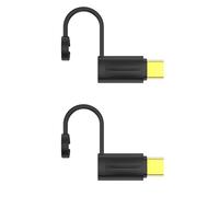 YPREWY 1/2pcs 8pin A USB C Adapter 60W Power Delivery Per Il Telefono 15/16 Pad Notebook E Più Adattatore di Alimentazione Convertitore di Ricarica Veloce