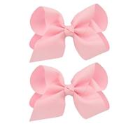 YPREWY 2lots Forcine per capelli per bambini, con fiocco, per Natale, per servizi fotografici e feste