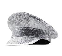 YPREWY Cappello da capitano da palcoscenico a specchio marinaio sorpresa ragazza ragazzi per carnevale festival musica palcoscenico spettacolo copricapo