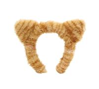 YPREWY Cerchietto per capelli creativo con stampa leopardata dolce e pelosa orecchie di gattino morbido peluche per bambini adolescenti adulti