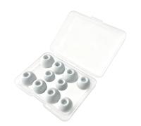 YPREWY Confezione da 10 tappi per le orecchie in silicone, design a prova di sudore, impugnatura antiscivolo per auricolari, vestibilità comoda, tappi per le orecchie in silicone