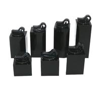 YPREWY Confezione da 7 pratici e robusti espositori per anelli in acrilico, accessorio portatile per vetrine di gioielli ed esposizioni