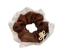 YPREWY Corda per capelli in pizzo Scrunchies Elastico per capelli Corda per capelli Grandi Scrunchy Vintage Hairbands Accessori femminili
