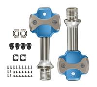 YPREWY Cuscinetti sigillati Pedali bici in lega di alluminio leggero design clipless con bloccaggio automatico per ciclismo su strada e ciclismo Comm Pedali Biciclette Parte