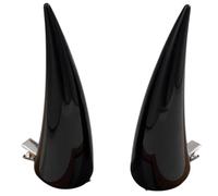 YPREWY Devil Power Fermaglio per capelli anni 2000 Trend Side Clip Horn Anime Power Halloween Cosplay Hairstyling Photo Props