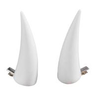 YPREWY Devil Power Fermaglio per capelli anni 2000 Trend Side Clip Horn Anime Power Halloween Cosplay Hairstyling Photo Props