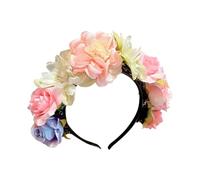 YPREWY Elegante copricapo da indossare tutti i giorni, cerchietto decorativo per capelli con fiori per occasioni speciali