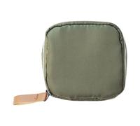 YPREWY Pratica custodia per il trasporto di assorbenti igienici con cerniera robusta borsa per il trasporto di assorbenti igienici per donne organizer mestruali portatili, Verde, Taglia unica