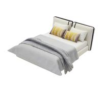 YPREWY Realistico 1 20 Scala Modello Casa Letto Evidenziando Complesso Bedframe Dettaglio Esemplare Per Piccola Fotografia E Moderna Interni Imprese Modello Casa Mobili ABS Crema Moda