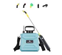 YPREWY Ricaricabile 8L Giardino Spruzzatore Estensibile Asta 4 Modello Ergonomico Spalla Per Esterno Giardino Noi Estensibile Spruzzatore