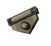 YPREWY Triangolo per borse e progetti artigianali che migliorano la sicurezza e il design unico, facile installazione, accessorio alla moda per borse, Nero , One Size