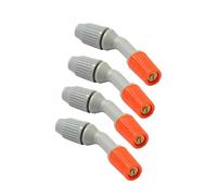 YPREWY Ugello spruzzatore regolabile 4Pcs Weedkiller cono pezzo di ricambio per ugello testa agricola regolabile parte montata sulla spalla