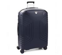 YPSILON 4.0 Trolley Rigido Grande 78 cm, espandibile con zip, 4 ruote - Blu Notte