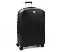 YPSILON 4.0 Trolley Rigido Grande 78 cm, espandibile con zip, 4 ruote - Nero