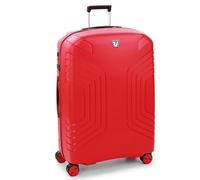 YPSILON 4.0 Trolley Rigido Grande 78 cm, espandibile con zip, 4 ruote - Rosso