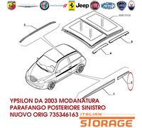 YPSILON DA 2003 MODANATURA PARAFANGO POSTERIORE SINISTRO NUOVO ORIG 735346163