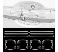 YPSQQHD Protezione AntiGraffio per Maniglia portiera Auto, Compatibile per Audi A7L 498 A3 85S, Striscia anticollisione Trasparente per Accessori carrozzeria Auto