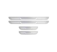 YPSQQHD Strisce battitacco per Auto, compatibili per BMW 7 Series E38 E65 E66, Adesivi Anti-calpestio in Acciaio Inox, Strisce protettive, Accessori Decorativi Esterni,Silver