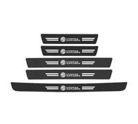 YPXHCZYJ Protezione Battitacco Auto per MG MG 3 MG3 2024 2023 EV HEV Hybride Antiusura Soglia AntiGraffio Benvenuto Pedaliera Styling Accessori, Battitacco Pedal Stickers