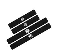 YPXHCZYJ Protezione Battitacco Auto per MG MG 3 MG3 2024 2023 EV HEV Hybride Antiusura Soglia AntiGraffio Benvenuto Pedaliera Styling Accessori, Battitacco Pedal Stickers,White Style
