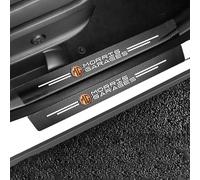 YPXHCZYJ Protezione Battitacco Auto per MG MG 3 MG3 2024 2023 EV HEV Hybride Antiusura Soglia AntiGraffio Benvenuto Pedaliera Styling Accessori, Battitacco Pedal Stickers
