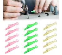 YPYMOD 15 Pezzi Infila Ago, Infila Ago in Plastica, Infila Ago per Macchina da Cucire a Bocca di Pesce, per Macchina da Cucire, Cucire e Progetti di Artigianato