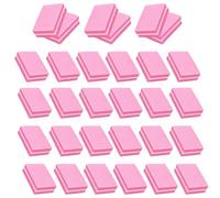 YPYMOD 30 Pezzi Buffer per Unghie, Nail Buffer Quadrato Spugna Buffer Unghie Professionale, Adatti per Unghie in Gel e Unghie Acriliche(Rosa)