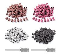 YPYMOD Fasce Abrasive Grana 200 Per Unghie, Bande Levigatura Fresa Unghie Nastri Abrasivi Manicure, Tappi Abrasivi Unghie per Pedicure Manicure, per Manicure E Pedicure（Cuscinetto*2）