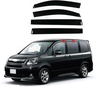 YPZJJBLD 4 Pezzi deflettori d'Aria compatibili per Toyota Noah MK2-R70 2007-2011 2012 2013, Antivento, Antipioggia, Fume' Oscurati deflettori Aria Anti Fumè Parapioggia