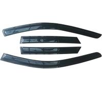 YPZJXQXQ 4 Pezzi Deflettori d'Aria per Audi A3 8V Hatchback Sportback 2013-2019 2014 2015 2016 2017 2018, Antivento, Antipioggia, Fume' Oscurati Anti Fumè Parapioggia