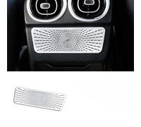 YPZJXQXQ Car Styling Telaio Copertura Trim per Mercedes Benz C C200L C260L 2022 2023+, Aria condizionata per Auto Car Trim Strip Linea Adesivo Cromato Copertura, Rear Seats