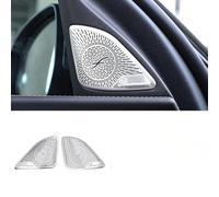 YPZJXQXQ Car Styling Telaio Copertura Trim per Mercedes Benz C C200L C260L 2022 2023+, Aria condizionata per Auto Car Trim Strip Linea Adesivo Cromato Copertura, High pitched Horn Cover