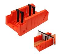 yqdnboi Utensile da taglio per mitra, con 90°, 45°, 22,5°, lama per taglio obliqua, cassetta di taglio in plastica, lama obliqua, adatto per ritagliare cornici