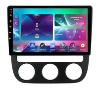 YQINGQ Android 15 Autoradio 2 DIN Bluetooth per VW Jetta 5 2006-2010, 9 Pollici HD Touch Screen Auto Radio Supporta AUX USB SD MP5 Controllo del Volante,8 Core 4G+WiFi 2G+32G