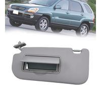 YQINGQ Visiera Parasole Interna per Kia Sportage 2005-2010, Visiera Parasole per Auto con Specchio Sinistro Destra Lato Conducente Lato Passeggero Sinistro Destra Ricambio,Left-Grau
