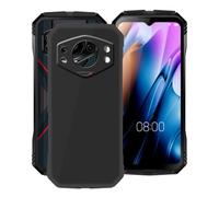 YQINHHME Cover per Doogee S Cyber PRO (6.58"), Custodia per Telefono Ultrasottile Antiurto e AntiGraffio, Morbido Silicone TPU Nero Protettiva Case per Doogee S Cyber PRO - Nero