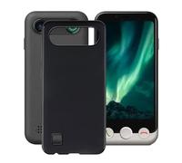 YQINHHME Cover per Doro Aurora A10 (4.50"), Custodia per Telefono Ultrasottile Antiurto e AntiGraffio, Morbido Silicone TPU Nero Protettiva Case per Doro Aurora A10 - Nero