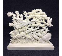 YQLKD Statua Semplicestatua Dell'Illustrazione della Fenice Dell'Uccello Bianco Statua della Decorazione della Fenice Animale