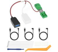 YQMAJIM Adattatore di alimentazione per DashCam (tipo 7P) compatibile con Honda CRV, Civic, Acura, Nascondi USB a GPS Radar Mirror Camera Dash Cam Cavo adattatore per caricabatterie, installazione