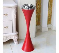 YQMHEZ Spazzaneve da Esterno, Posacenere Terra con Coperchio, Posacenere A Stelo con Contenitore per Mozziconi Sigaretta, Colonna Smaltimento dei Mozziconi di Sigaretta per Esterni(Red)