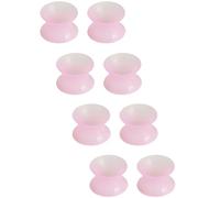 YQNONEZ Set di 4 paia di orecchini dilatatori in silicone trasparente, flessibili, sottili, ipoallergenici, dilatatori, kit di dilatatori morbidi per piercing, gioielli Tuneles De Oreja Para Hombre