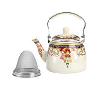 Yqqhrbm Bollitore in Smalto per Tè E Acqua, Ideale per Bar, Ristoranti E Come Elemento Decorativo per La Cucina di Casa, Multicolore