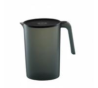 Yqqhrbm Caraffa per Bevande con Filtro Integrato E Design in Materiale Alimentare Resistente Ad Alte Temperature Pratica per Succhi Tè E Acqua Adatta E Eventi Sociali, Nero, S