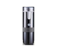 YQVEOT Caffettiera Portatile, Macchina for caffè Monodose 2 in 1 Design Portatile Macchina for caffè Portatile con Un Pulsante Tipo C Ricaricabile for escursismo